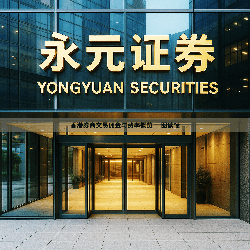 香港券商交易佣金与费率概览 一图读懂